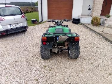 Quad kawasaki klf 300 zarejestrowany