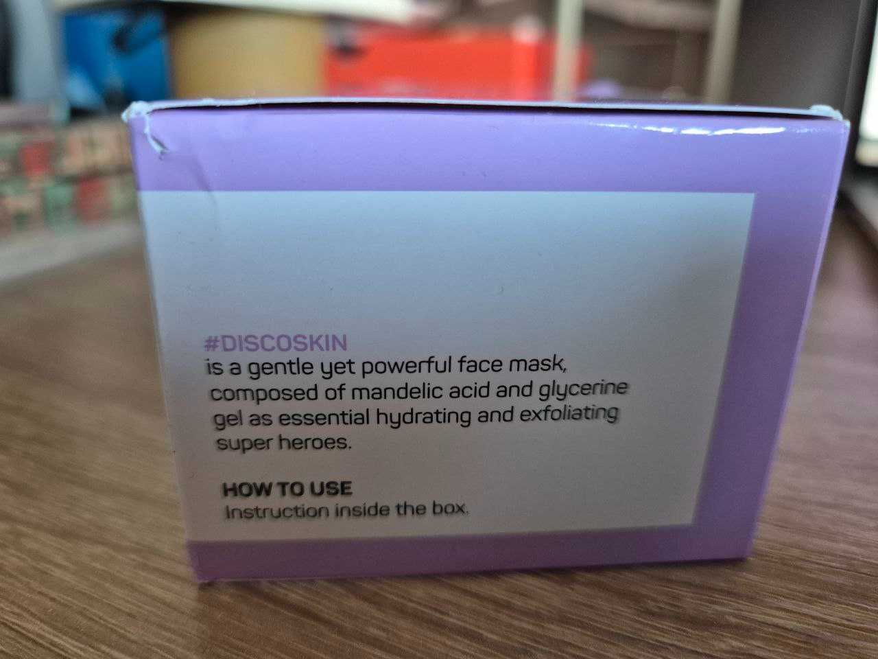 Maseczka do twarzy nawilżająca Discoskin by Comme Deux 50 ml