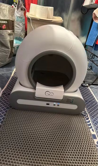 65L Samoczyszcząca Kuweta dla Kota Sterowana Aplikacją