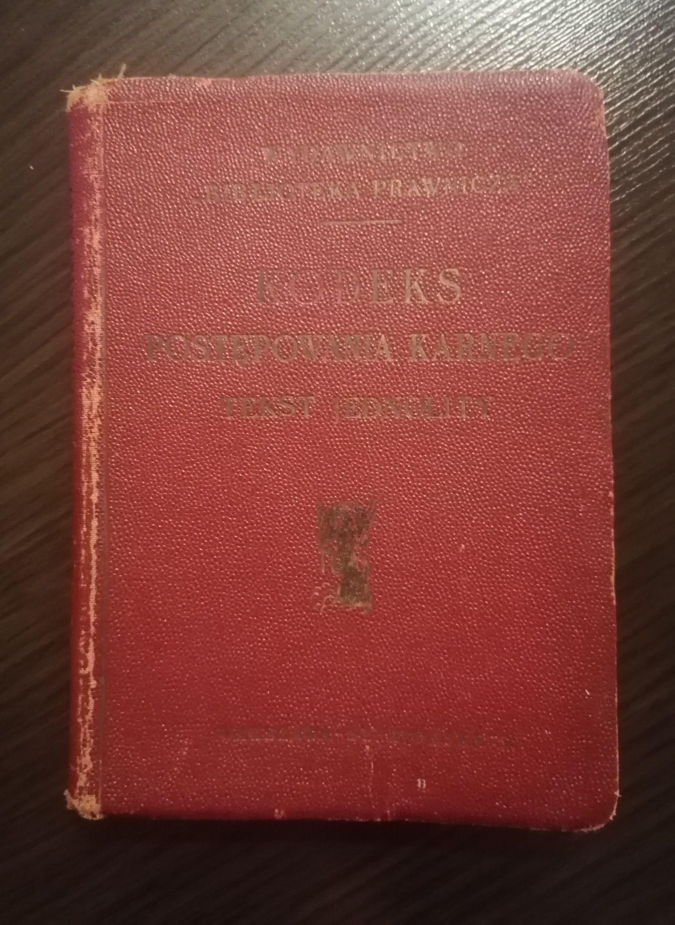 Kodeks Postępowania Karnego r wyd. 1932