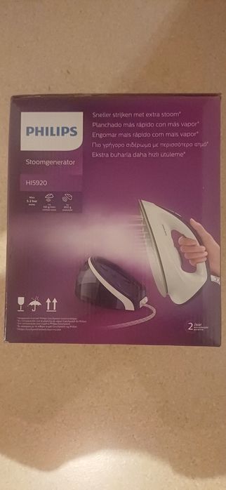 Żelasko z generatorem pary Philips