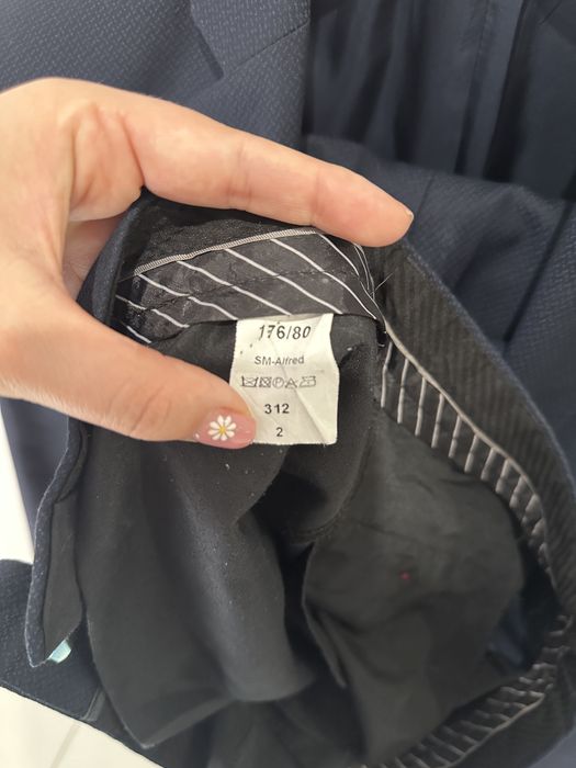 Garnitur młodzieżowy Konik granatowy 176/80