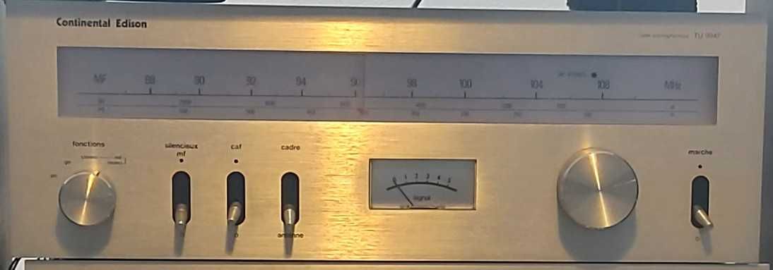 Aparelhagem Akai + Continental Edison com 2 Colunas