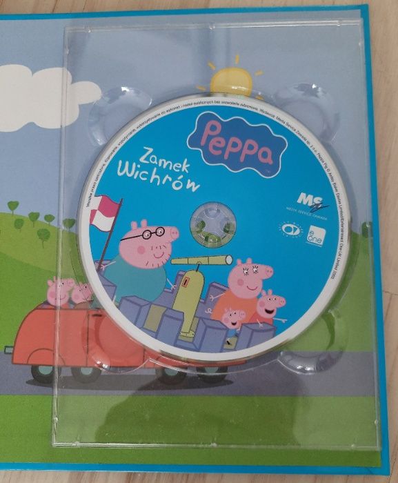 Komplet książeczek + płyta DVD ,,Świnka Peppa''