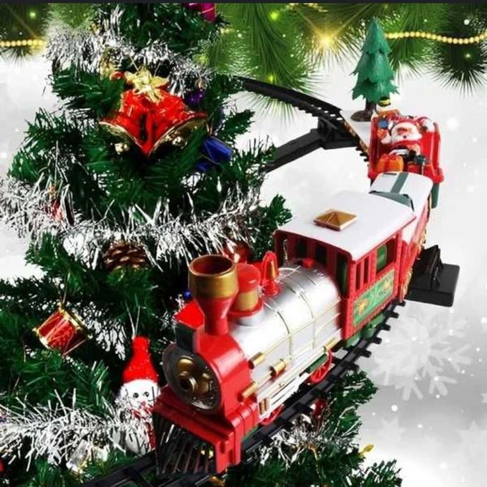 Класний потяг під ялинку
