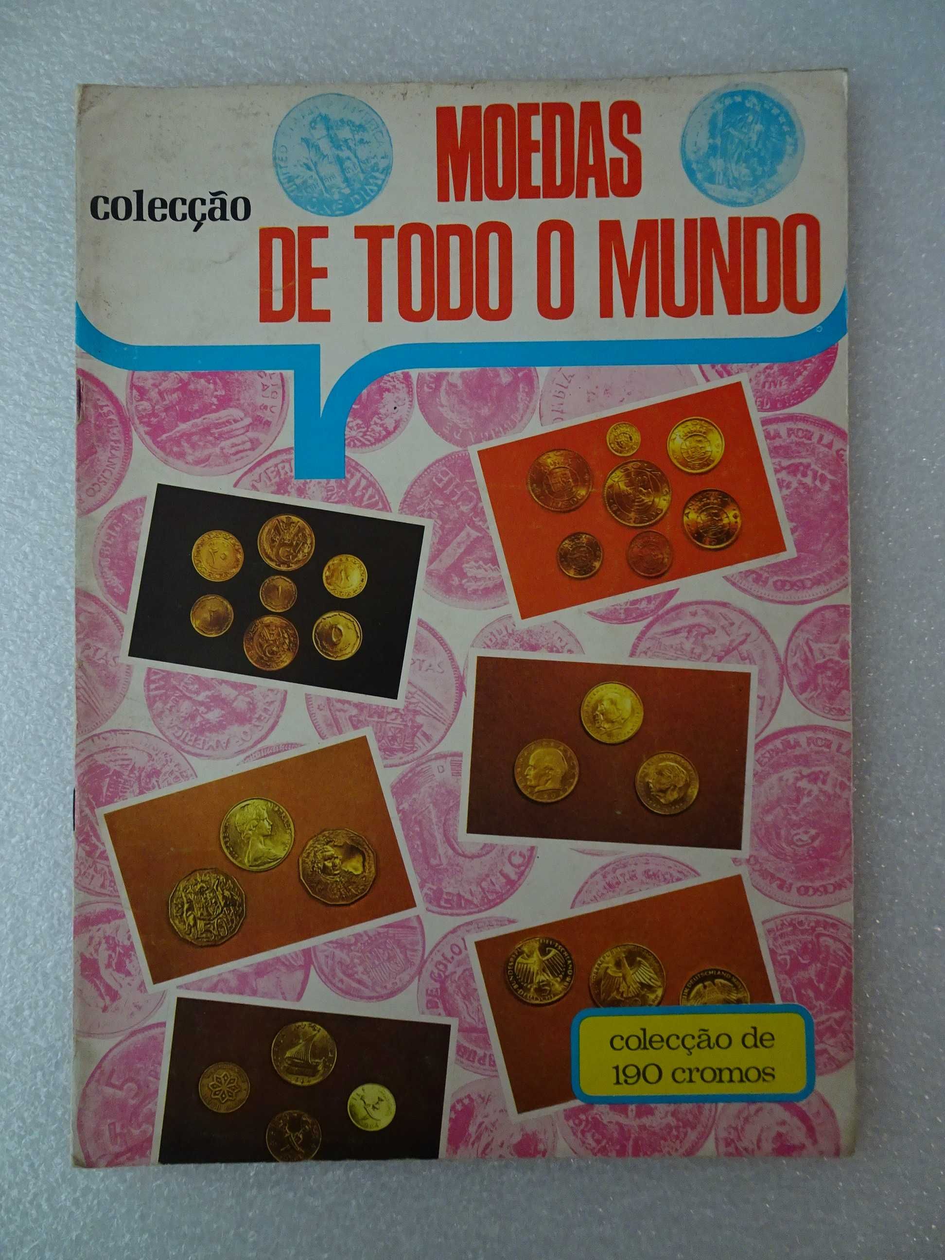 Caderneta de cromos vazia Moedas de todo o mundo