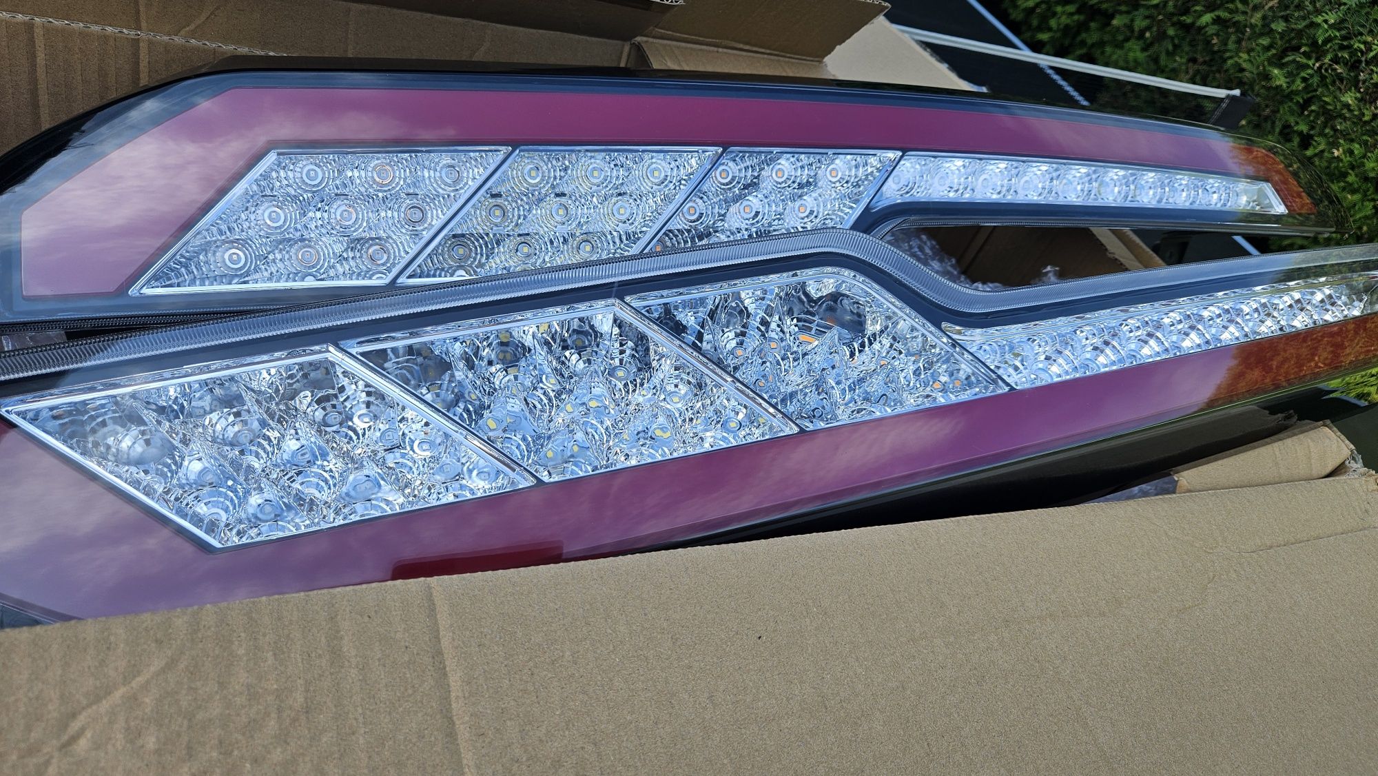 Światła tylne led ford tourneo / transit