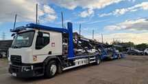 Renault DWIDE  Ciężarówka Renault D-wide, autotransporter, pierwszy właściciel