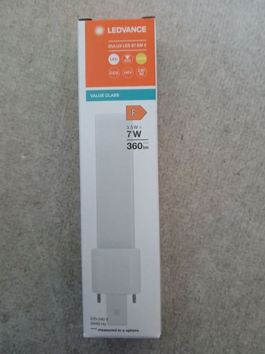 Świetlówki G23 LED 7watt