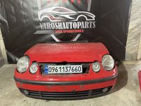 Передок Фольксваген поло polo wag wv бампер капот фари крило