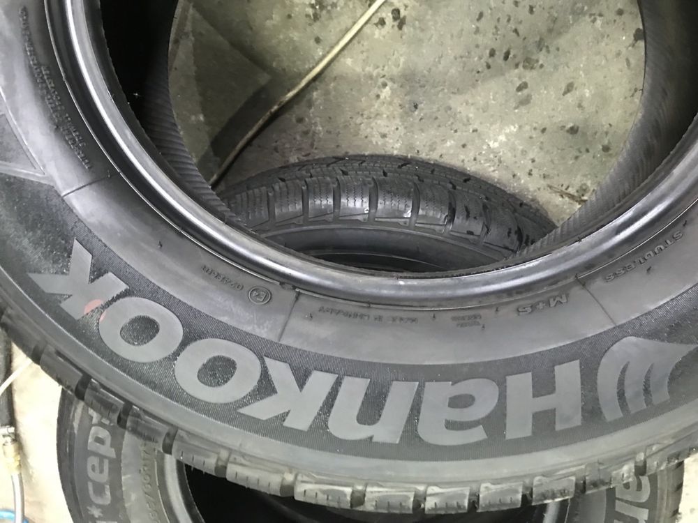 Hankook 255/60r17 пара зима резина шини нові склад шини