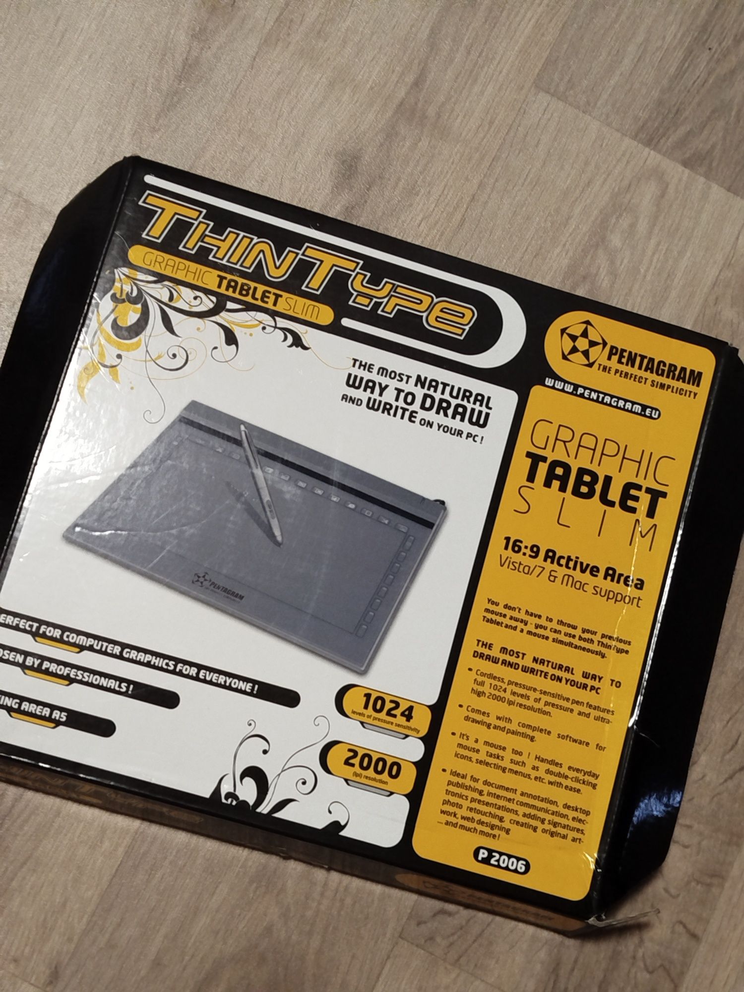 Tablet graficzny pentagram