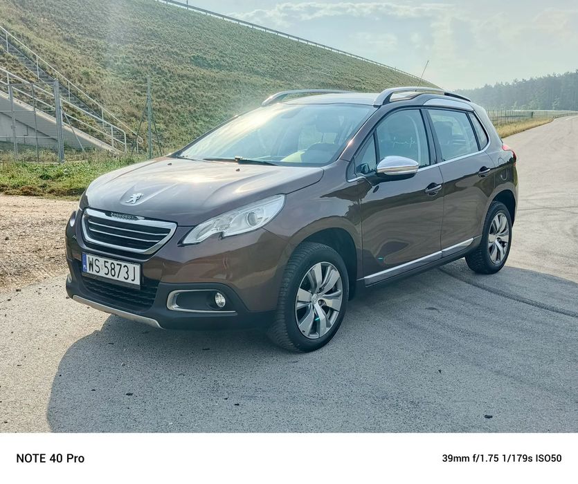 Peugeot 2008 Peugeot 2008 1.2 benzyna 100tys przebiegu Bezwypadkowy Crossover