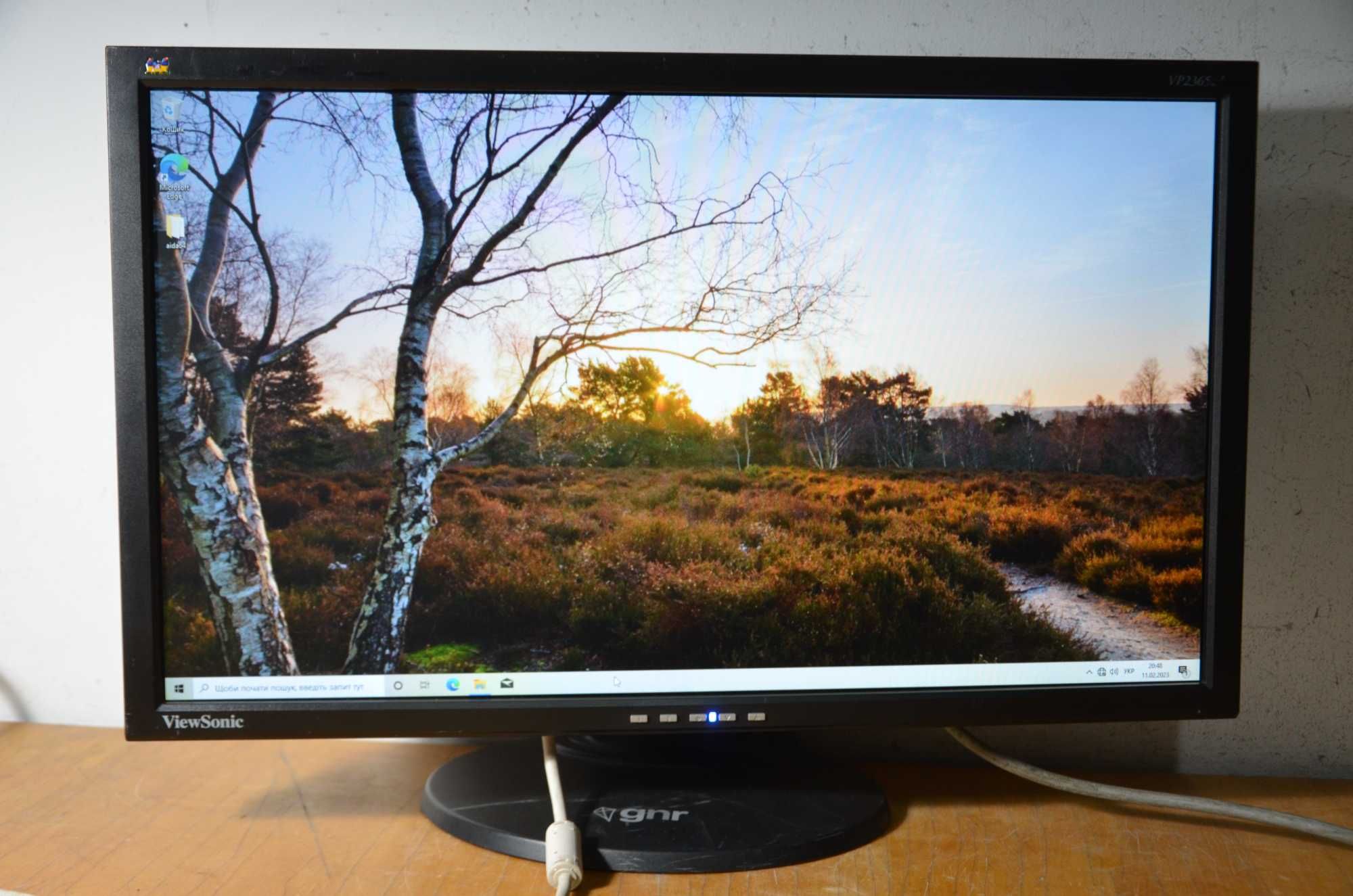 Монітор 23'' LCD  Wide ViewSonic VP2365wb