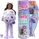 Barbie HJL57 - lalka Cutie Reveal w kostiumie pluszowym