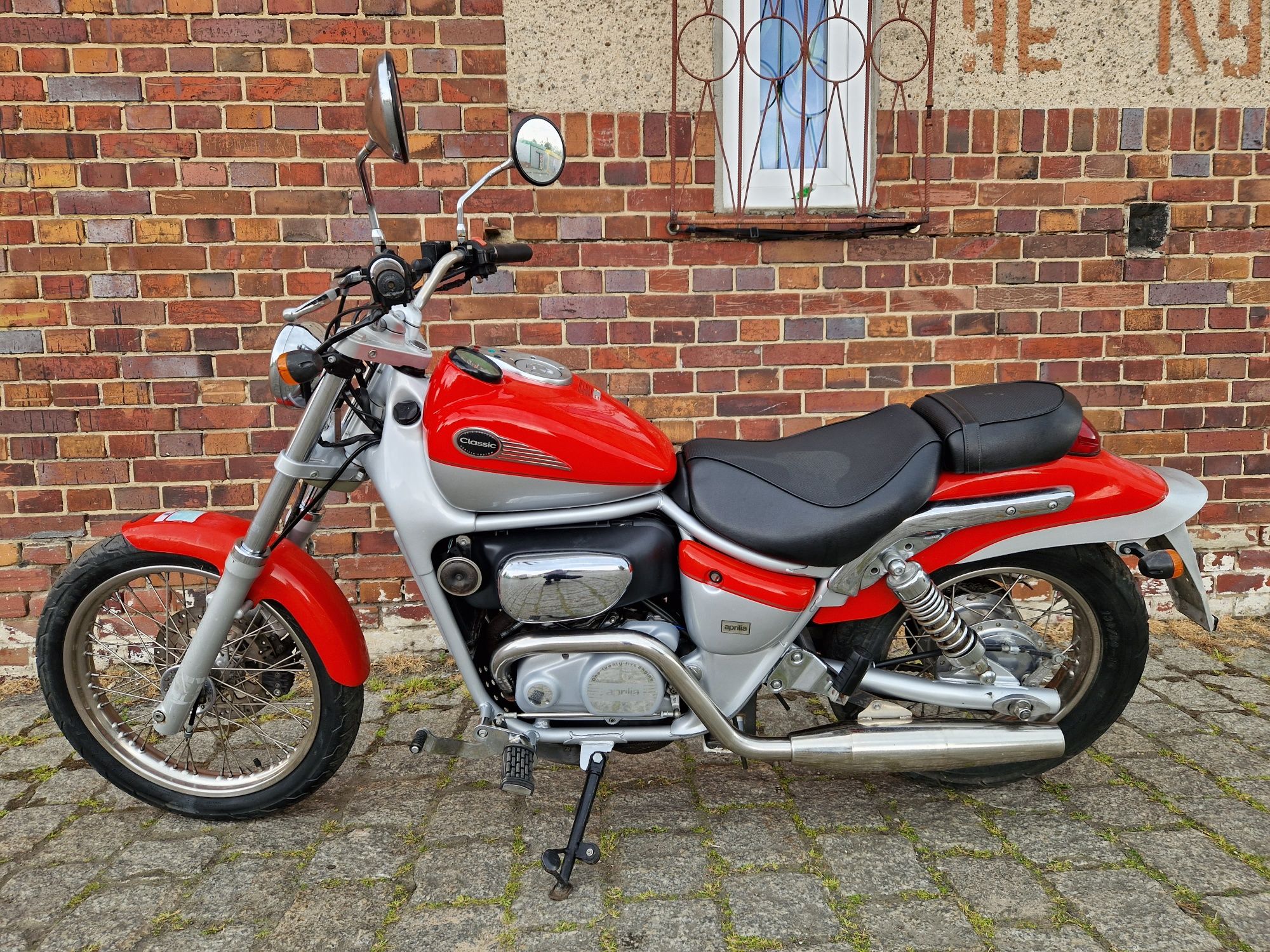 Aprilia Classic 125 .2000r. Tylko 9900km // RED ROSE