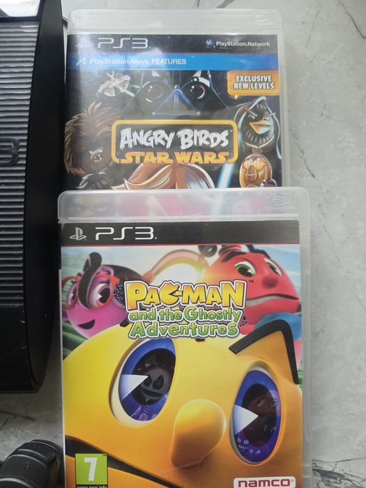 Konsola PS3 z kamerą i 5 grami