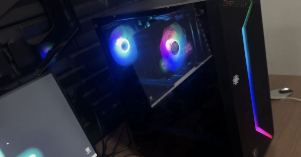 Игровой компьютер R5 5500 16ГБ ОЗУ SSDm2 1ТБ RTX3060/12ГБ