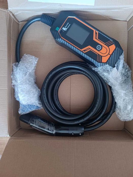 Зарядний пристрій type 1 nacs тесла feyree 7кВт gbt tesla зарядка