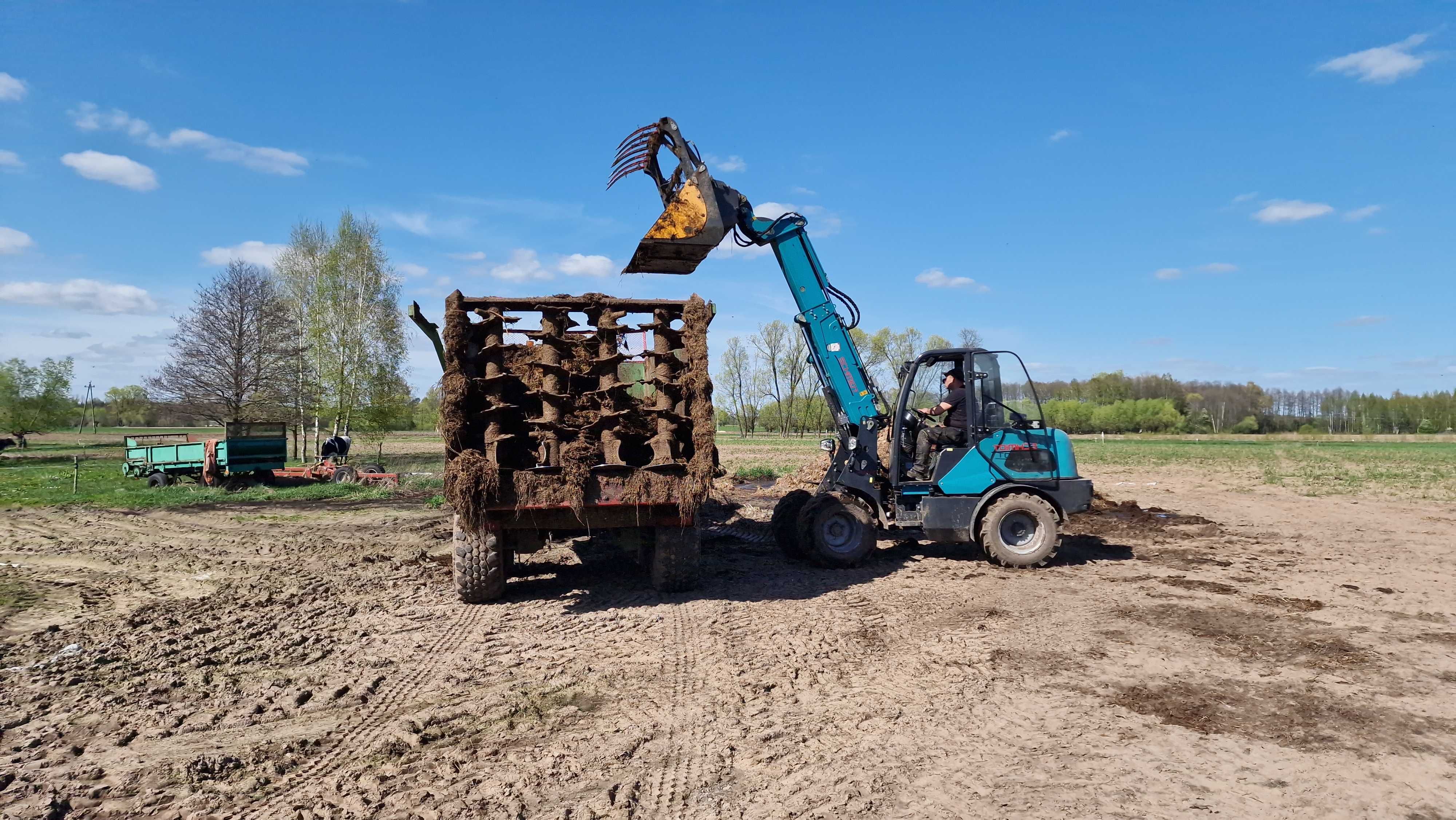 Ładowarka teleskopowa Schmidt 4350AT przegubowa NOWA 2025 KUBOTA