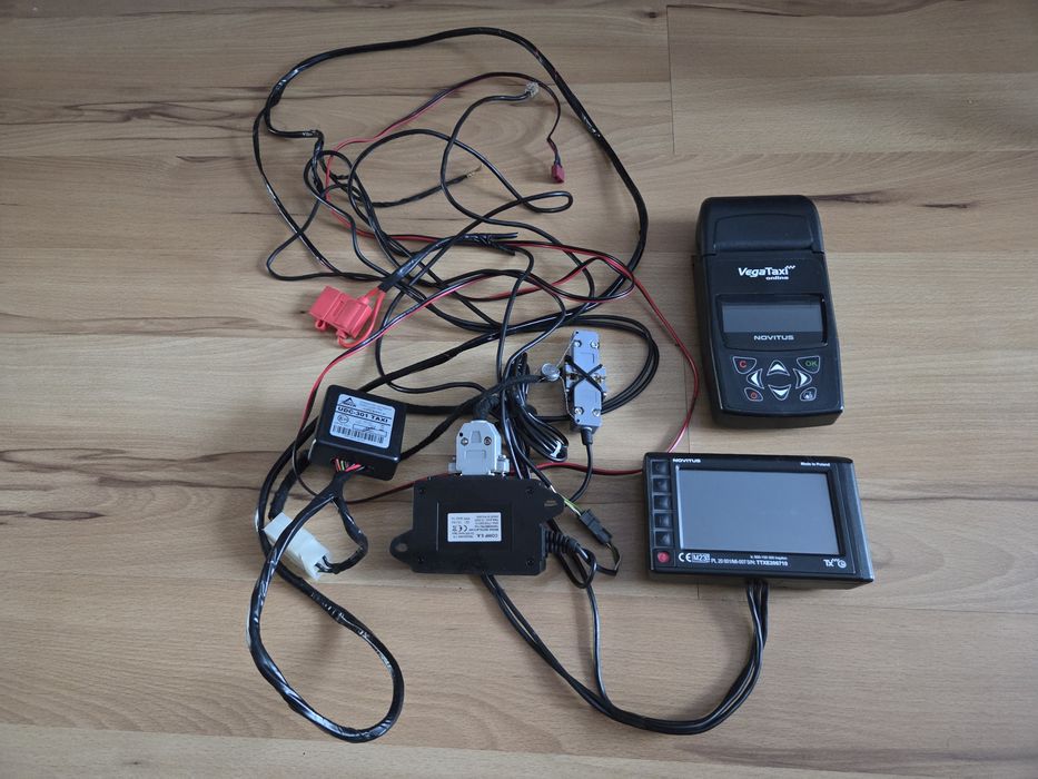 Taksometr z kasą fiskalną Novitus