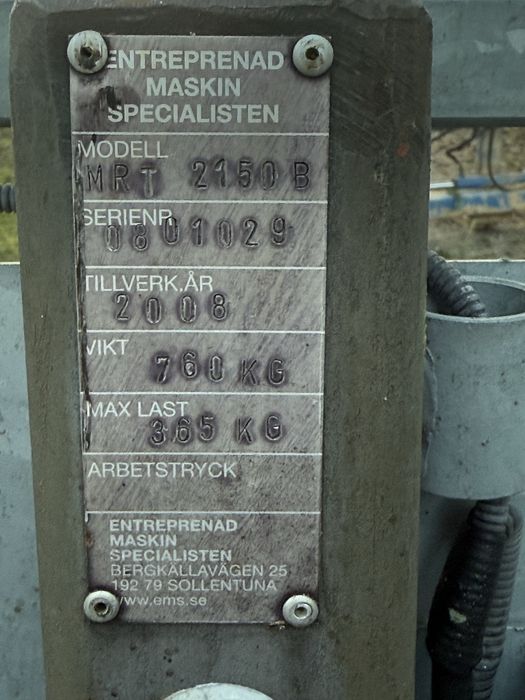 Platworma robicza manitou