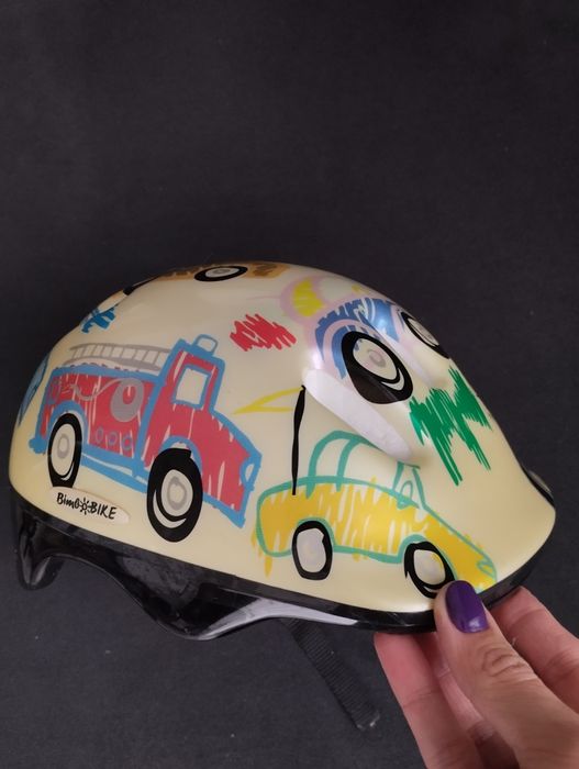 Kask rowerowy dla chłopca
