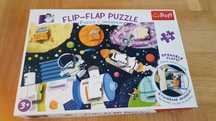 Puzzle 36 el. Trefl 14272 kosmos (otwierane okienka flip-flap)