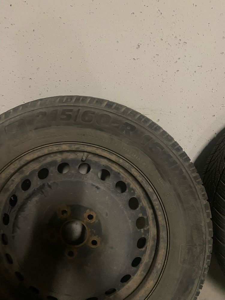 Opony plus felgi 215/60/r16