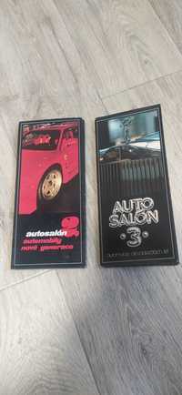 Ретро винтаж открытки auto salon 2 и 3 выпуск