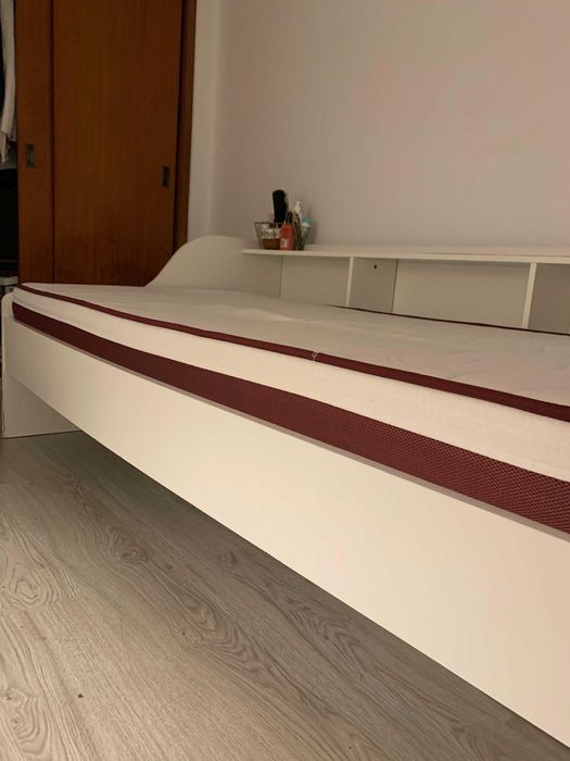 Cama Solteiro IKEA + Colchão