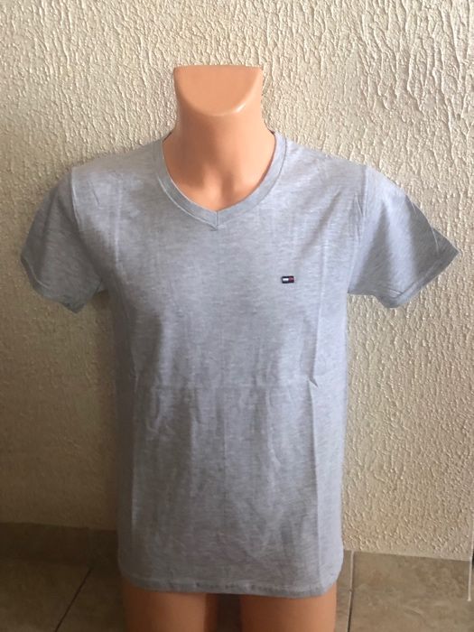 Tommy Hifiger t-shirt męski w szpic S