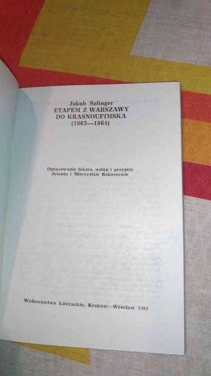 Jakub Salinger
Etapem Z Warszawy Do Krasnoufimska