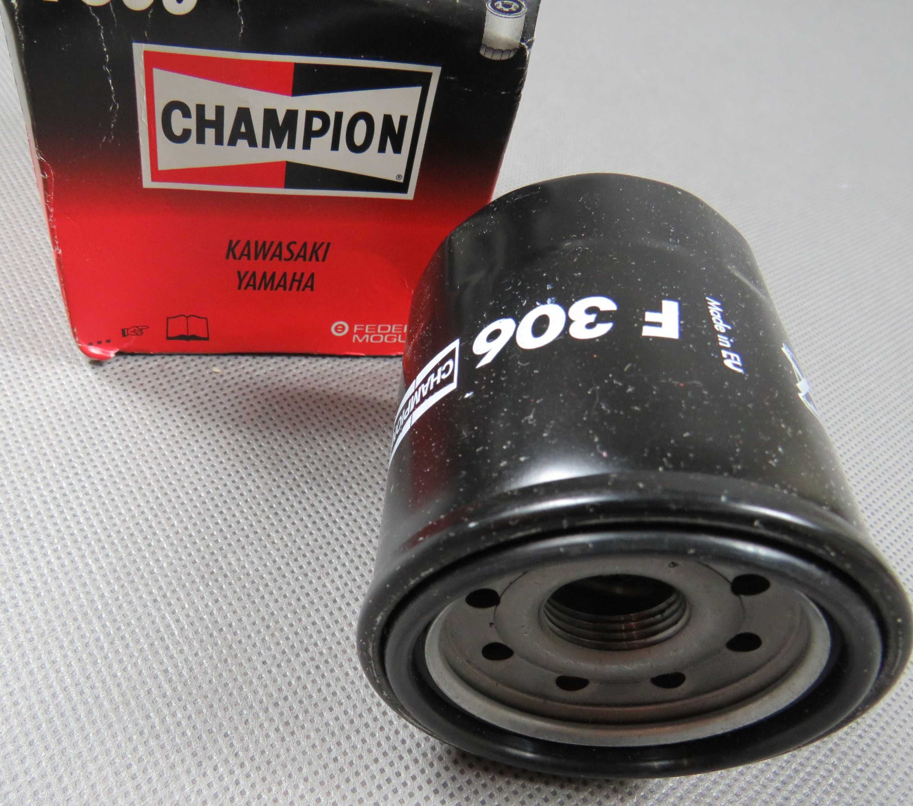 Champion Filtr oleju F306 do motocykla HONDA/KAWASAKI/YAMAHA/SUZUKI