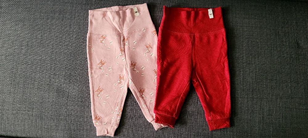 Spodnie dresowe 2 pack Kuniboo rozmiar  62-68