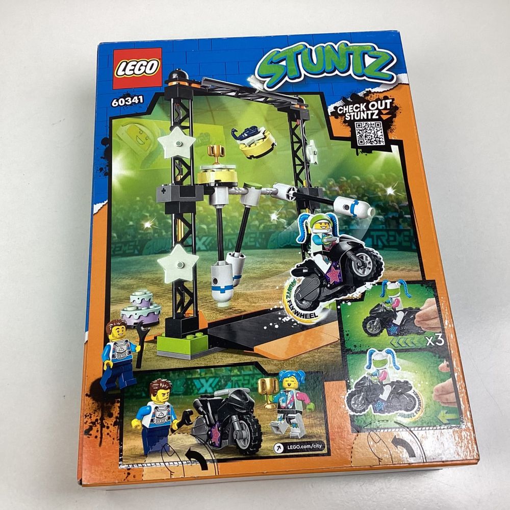 Конструктор LEGO City Stuntz Каскадерская задача Нокдаун 60341 Лего Сі