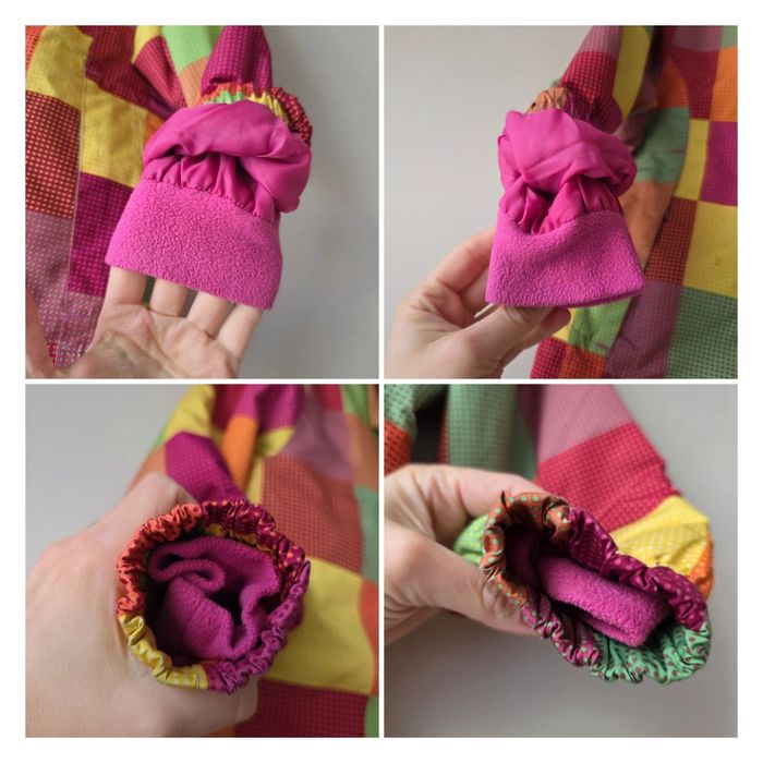 Zimowa kolorowa kurtka dziewczęca Lupilu r.98/104