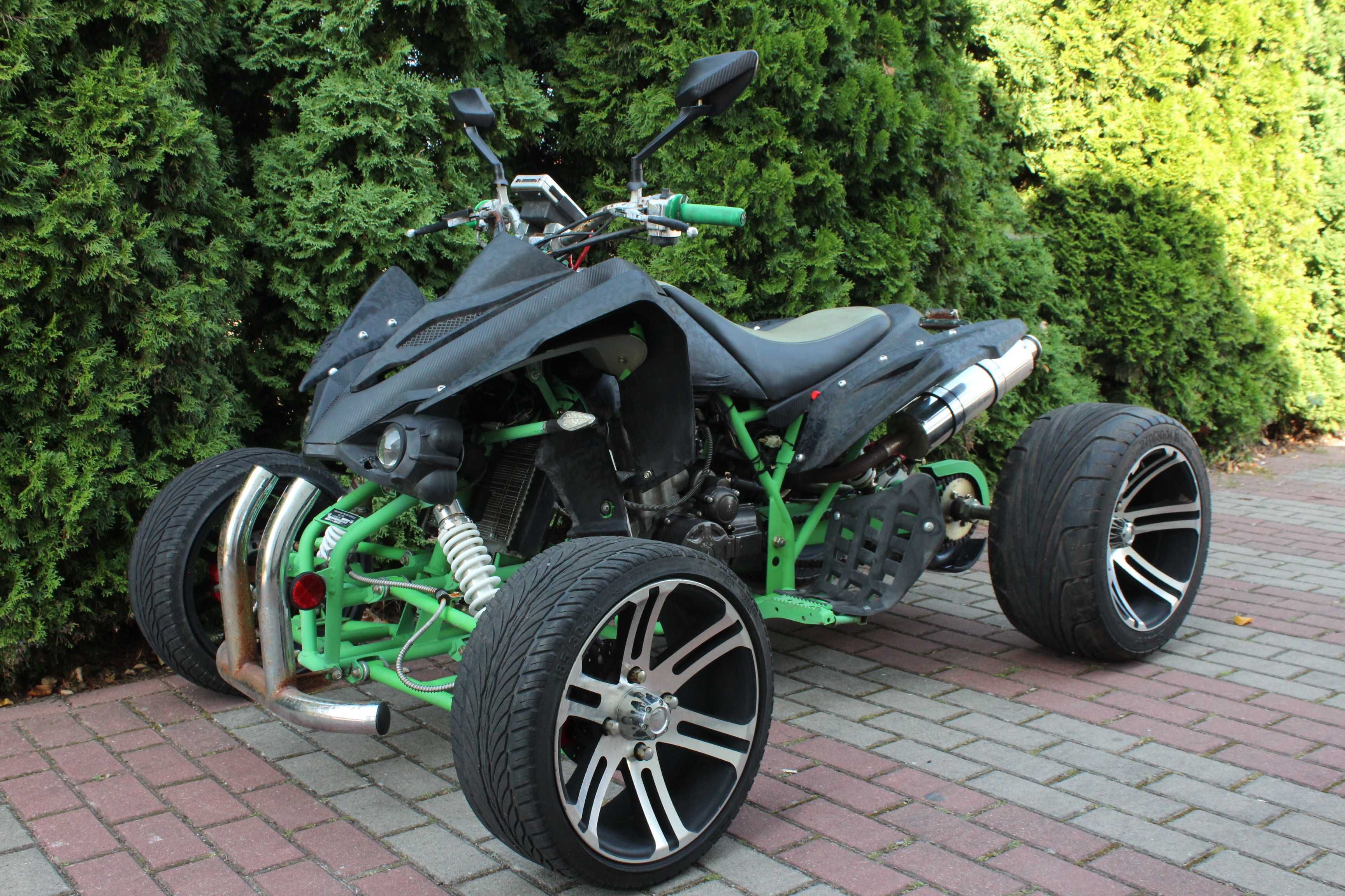 Quad uliczny 250 manualny raty na telefon dowóz pod dom