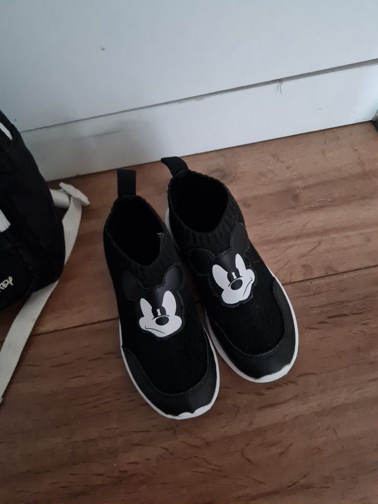 buty adidasy H&M mickey 28 i plecak H&M mickey