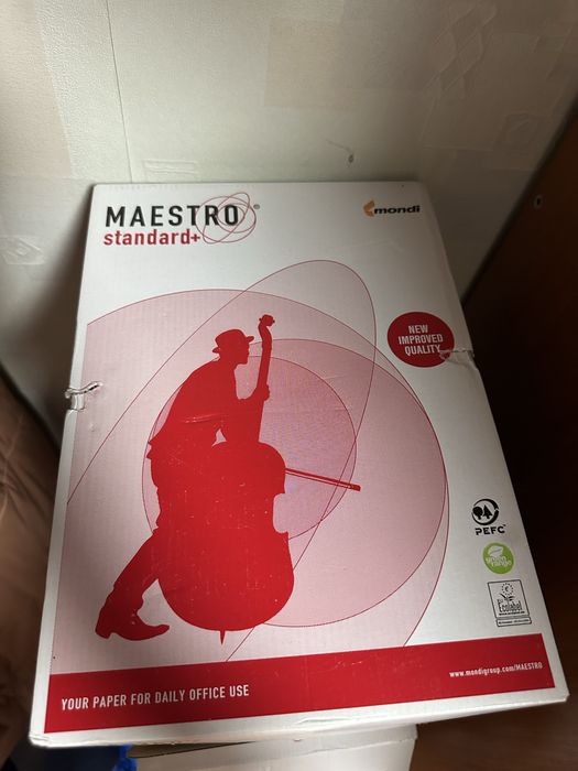 Папір офісний А-4 zoom maestro