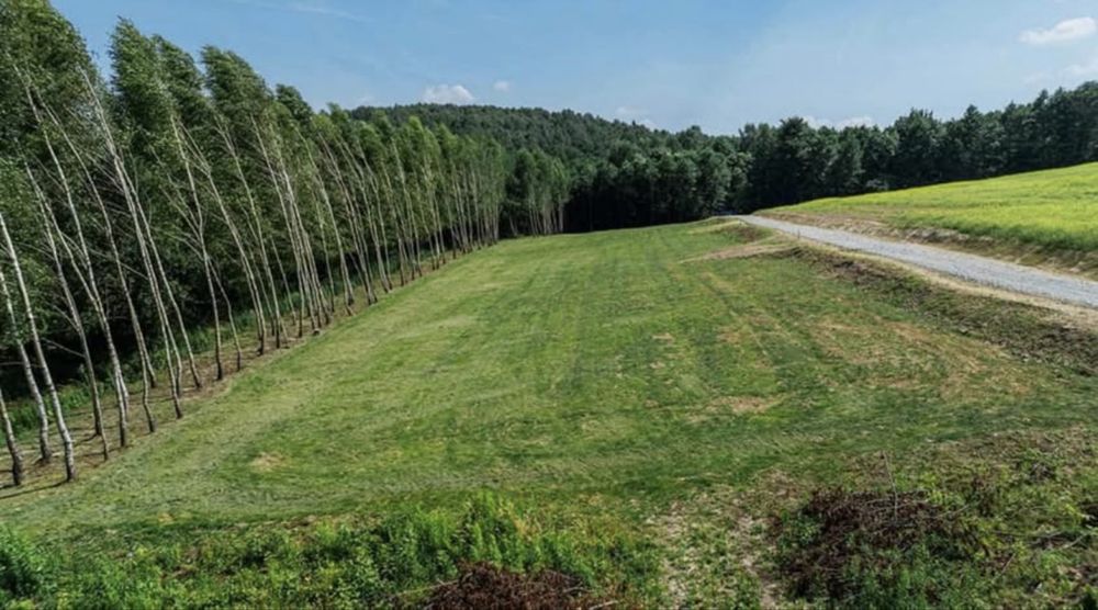 Piękna działka widokowa 9a z wz- 10 km od Rzeszowa - w m. Bedziemyśl