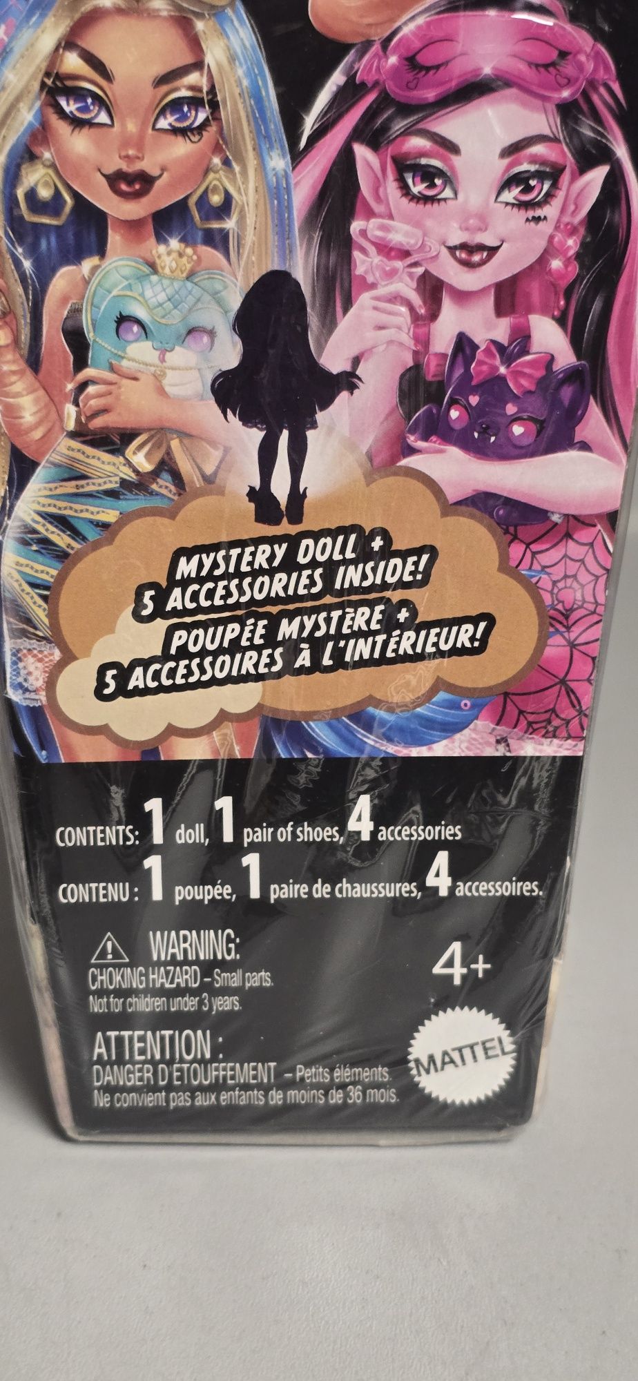 Monster High Mattel tajemnicza lalka i akcesoria  HYV64