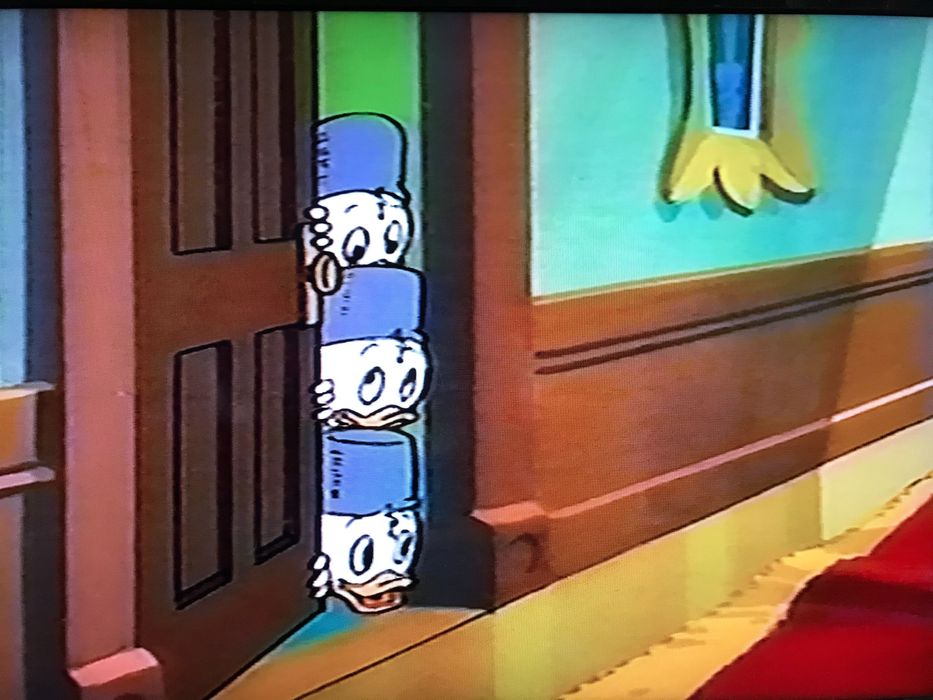 Видеокассета BASF с мультсериалом Утиные истории (1987) Эпизоды 01-08