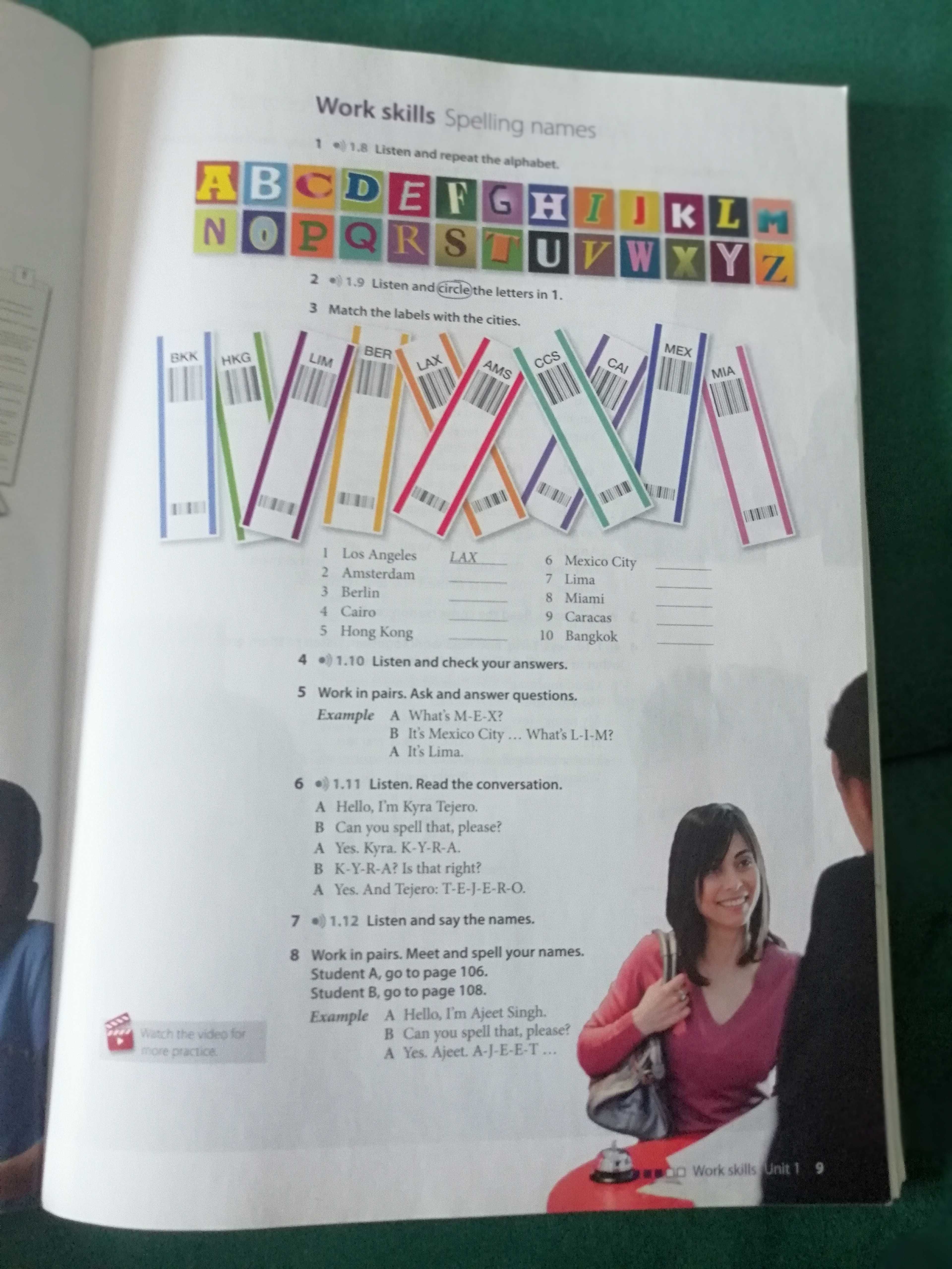 Książka do angielskiego plus płyta