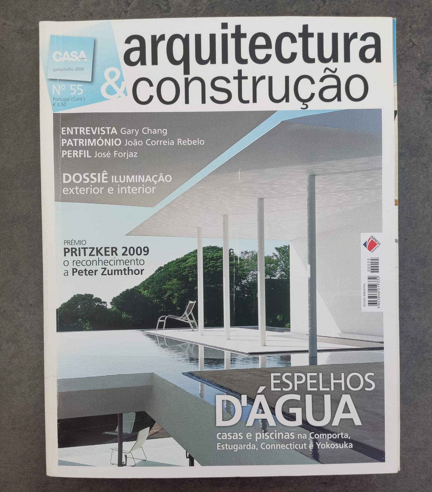 5 Revistas de Arquitectura & Construção - N° 44, 53, 54, 55 e 56