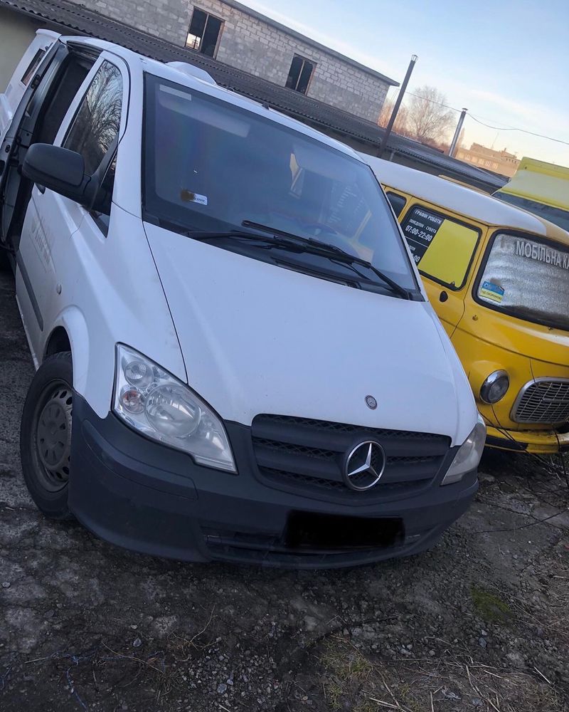 Mercedes Vito Viano 639 2004-2014г, (4х4) на запчасти, разборка, ШРОТ