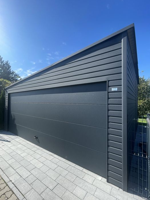 Garaż blaszany 5,80x6 m jak nowy