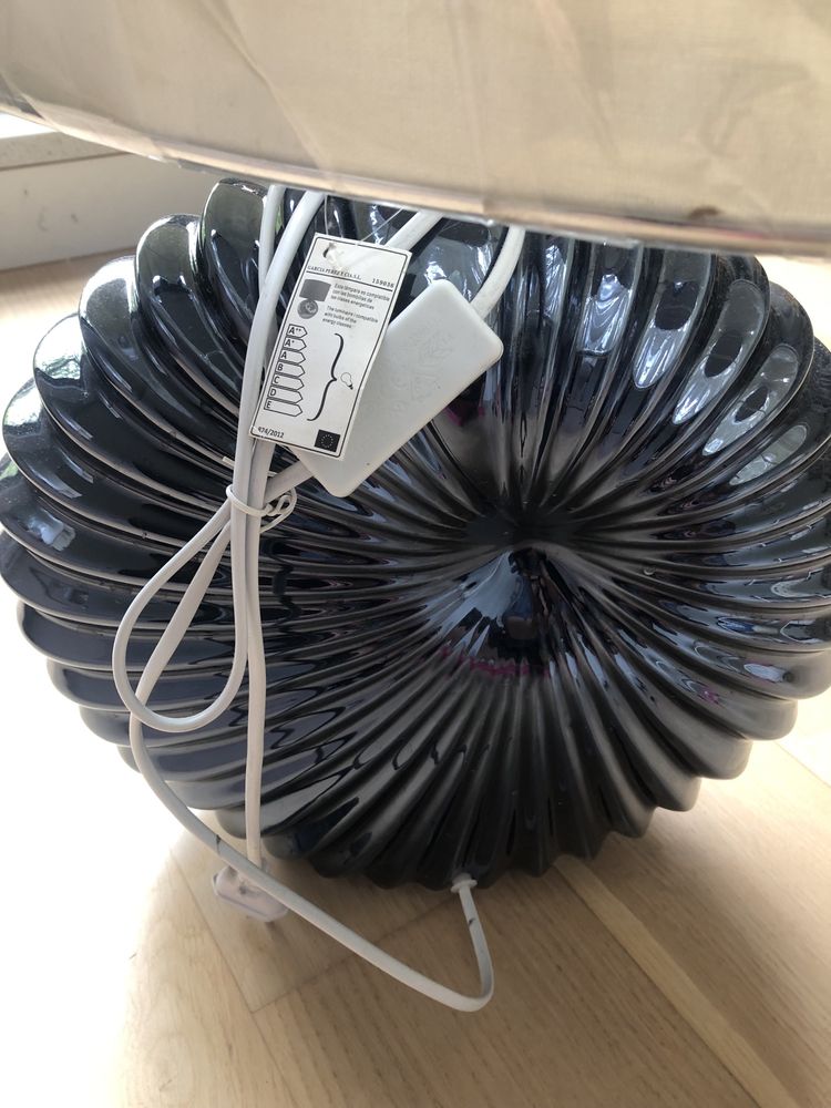 Lampa z abazurem