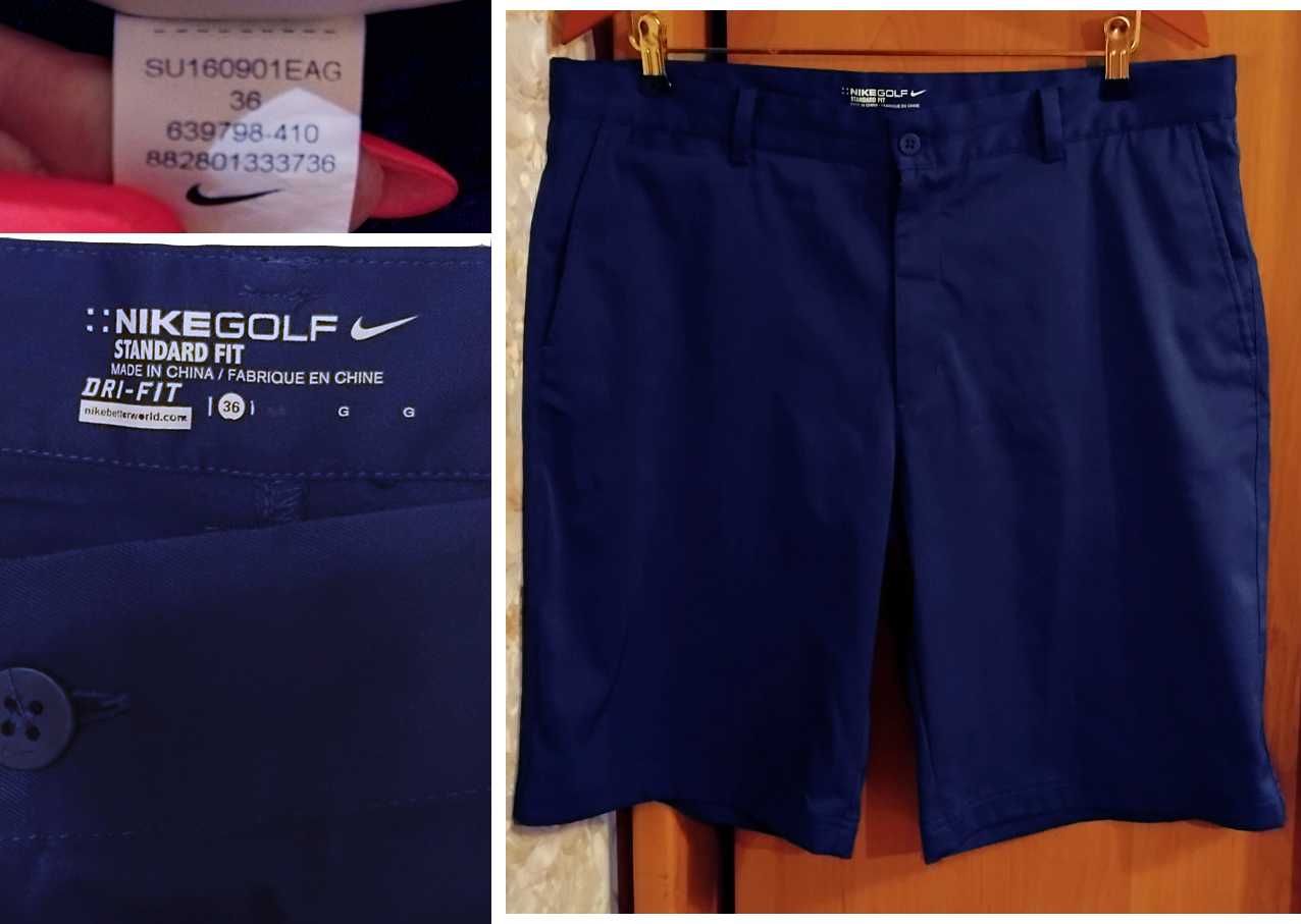 NikeGolf Dri-Fit. Шорти чоловічі, р. 36 (XL/50), сині