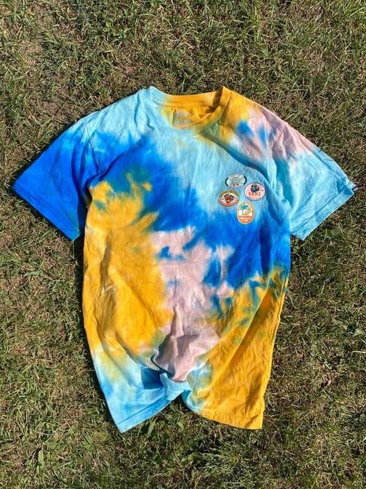 Koszulka Vans Tie-Dye unisex nadruk multicolor Small streetwear